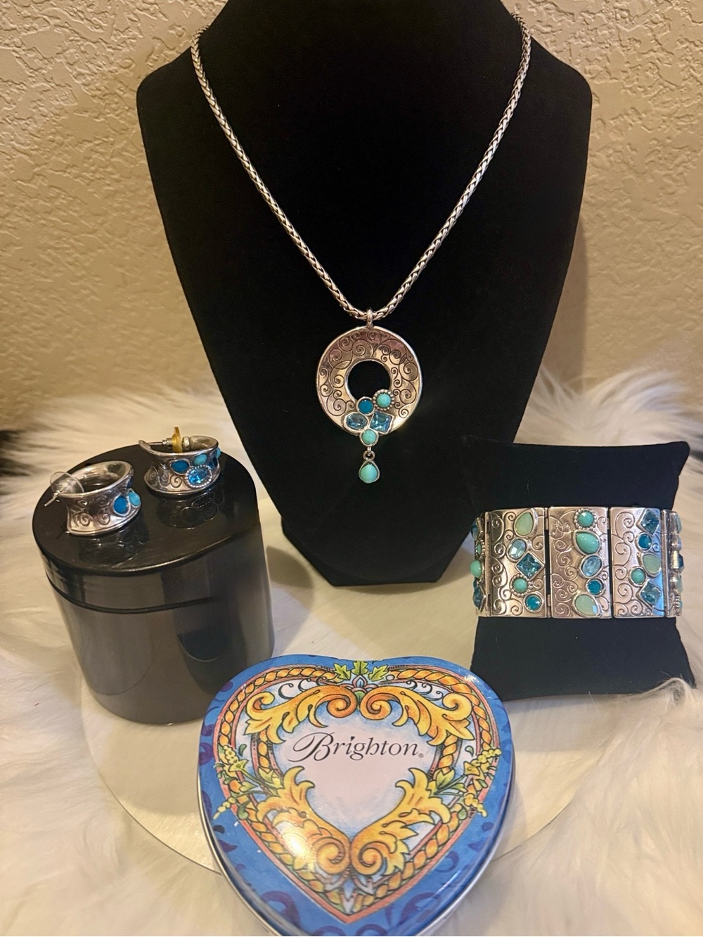 🩵💙 Brighton Tigers Eye Turquoise Set